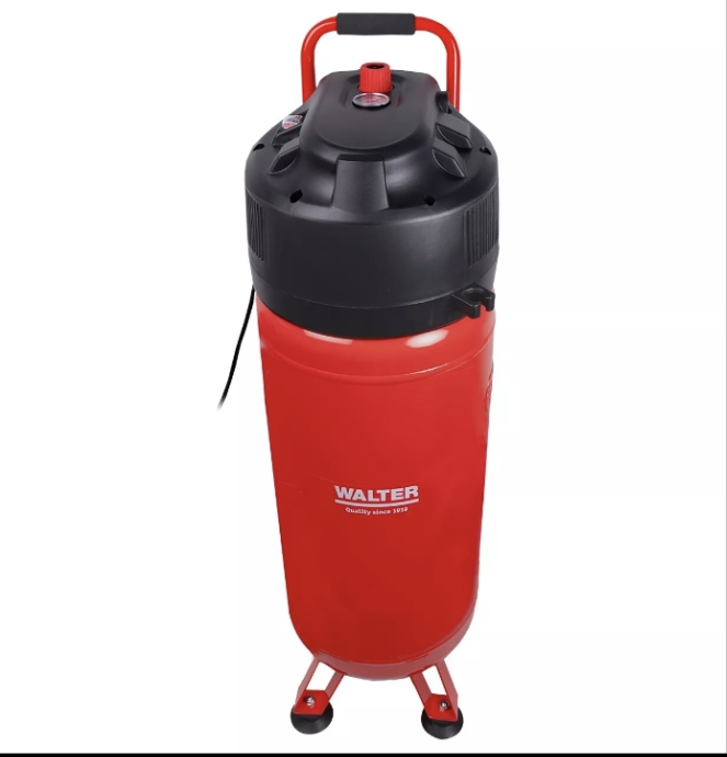 Druckluft Kompressor Fa. Walter 50l Kessel 240l/min stehender Luftkompressor 220V
