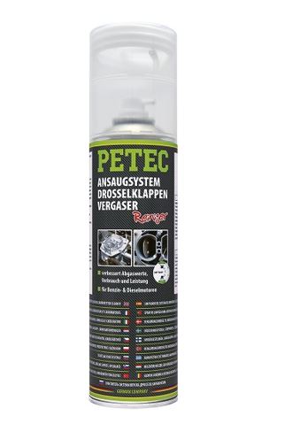 Vergaser- Ansaugsystem und Drosselklappenreiniger PETEC 72450 500 ml .