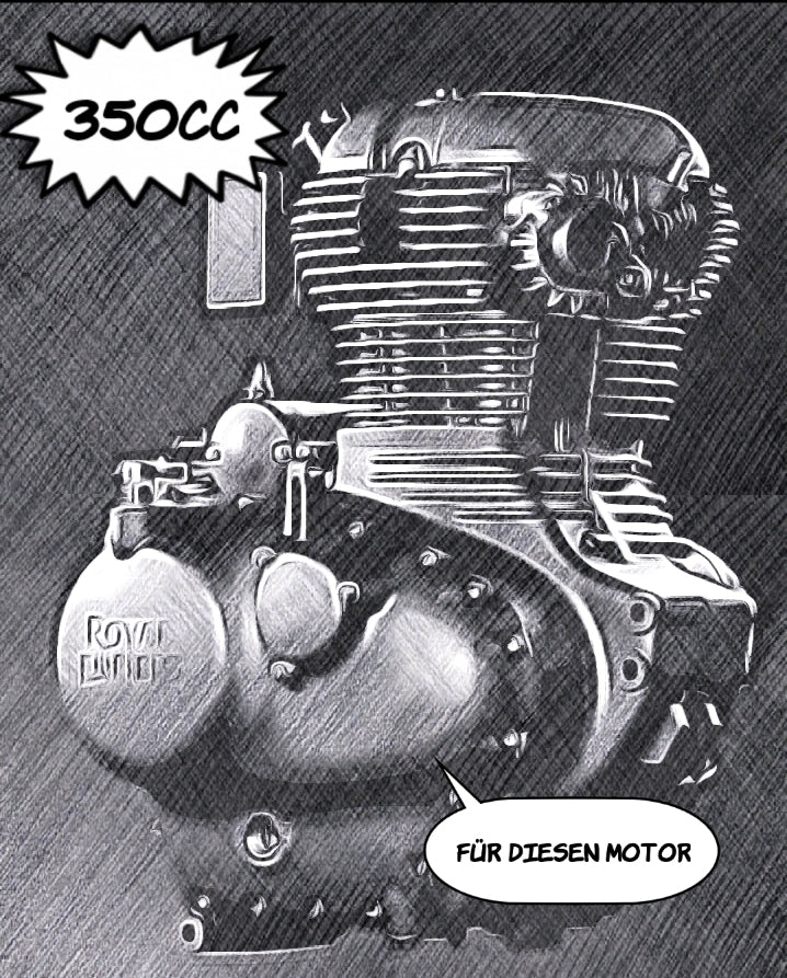 Original Luftfilter Royal Enfield Meteor / Hunter / Classic 350 1570250/D