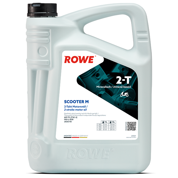 Zweitaktöl ROWE HIGHTEC 2-T SCOOTER M / mineralisch .