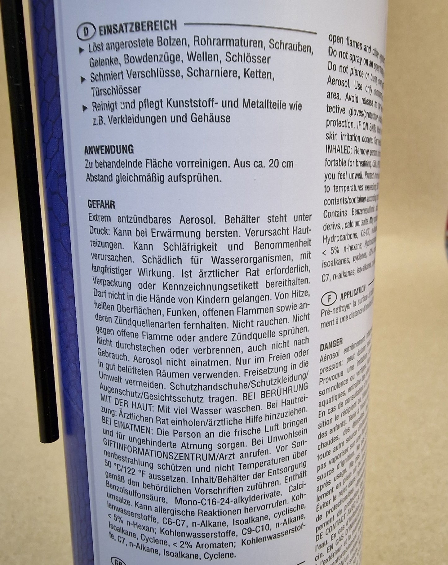 Tectimum TecSmart Multiöl / Rostlöser Spray Variokopf 500ml .