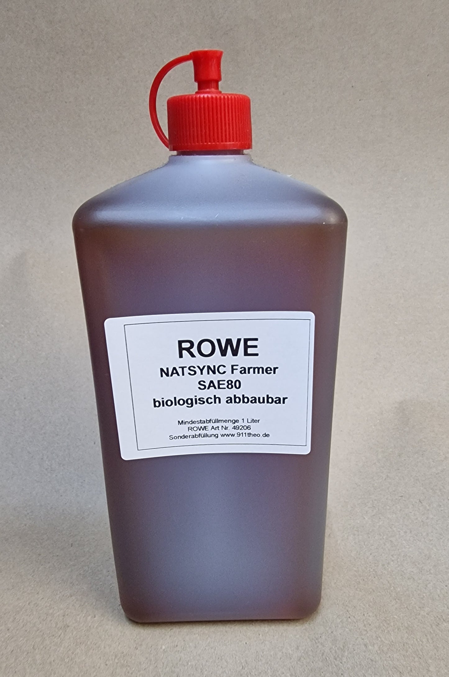 Bio Öl ROWE HIGHTEC NATSYNC® FARMER SAE 80 / Fahrrad, Motorrad, Garten / biologisch abbaubar .