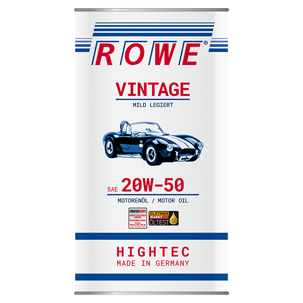 ROWE HIGHTEC VINTAGE SAE 20W-50 MILD LEGIERT .