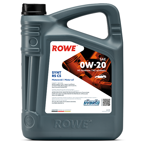 ROWE HIGHTEC SYNT RS C5 SAE 0W-20 .