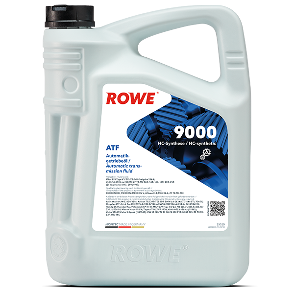 ROWE HIGHTEC ATF 9000 / Multifunktionales ATF Fluid auf HC-Synthese-Basis .