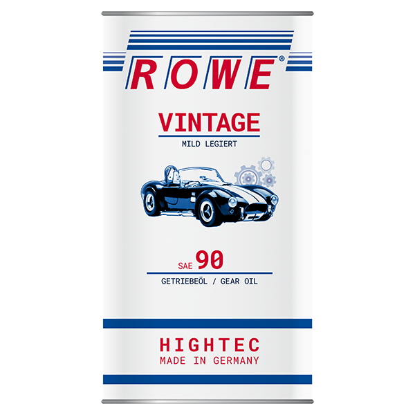 ROWE HIGHTEC VINTAGE SAE 90 / Mild legiertes Getriebeöl auf Mineralölbasis .