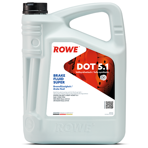 Bremsflüssigkeit ROWE HIGHTEC BRAKE FLUID SUPER DOT 5.1