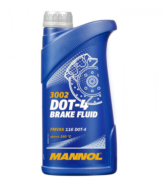 MANNOL 3002 Brake Fluid DOT-4 / Bremsflüssigkeit .