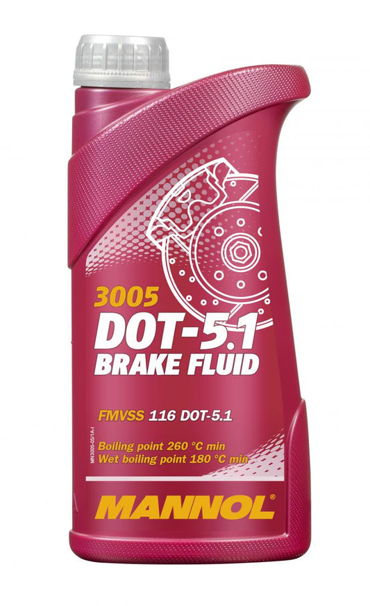 MANNOL 3005 Brake Fluid DOT-5.1 / Bremsflüssigkeit .