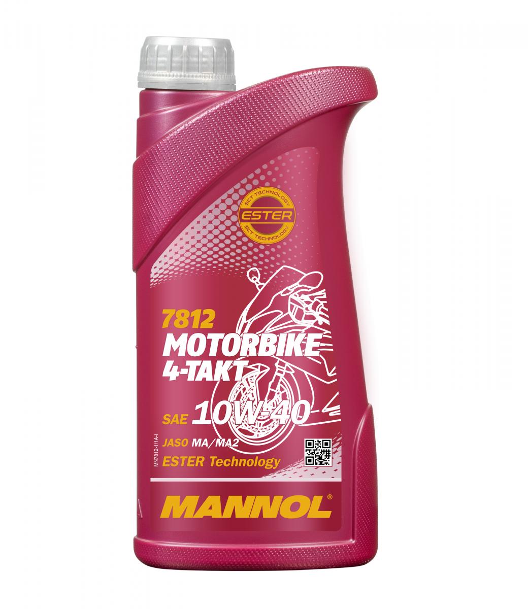 Motorrad Öl MANNOL SAE 10W-40 7812 JASO MA2 .