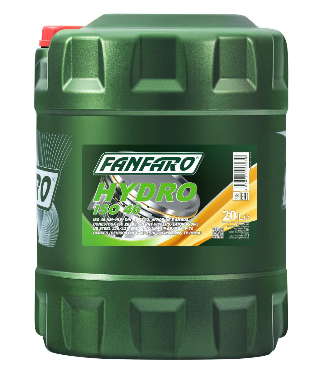 FANFARO 2102 HYDRO ISO 46 / Hydrauliköl .