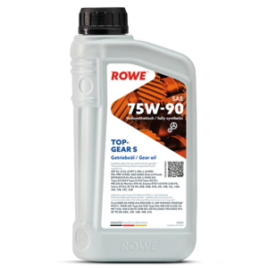 ROWE HIGHTEC TOPGEAR SAE 75W-90 S / Vollsynthetisches Mehrbereichs-Getriebeöl .