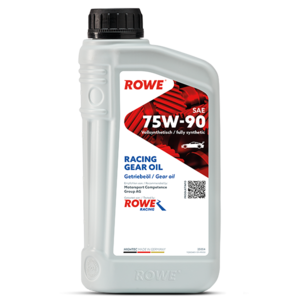 ROWE HIGHTEC RACING GEAR-OIL SAE 75W-90 / Vollsynthetisches Hochleistungs-Mehrbereichs-Getriebeöl Rennsport .