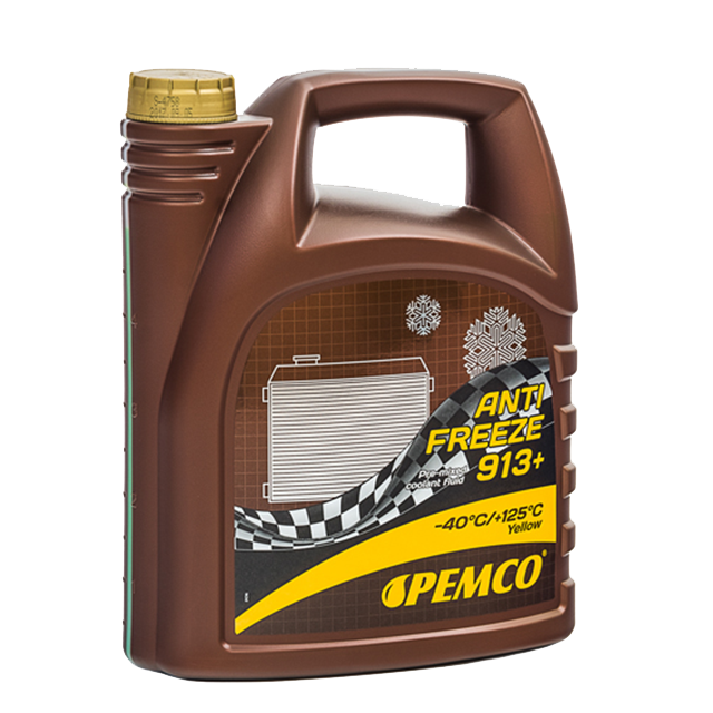 PEMCO 913+ Kühlerfrostschutz gelb - ReadyMix -40° / 5 Liter .