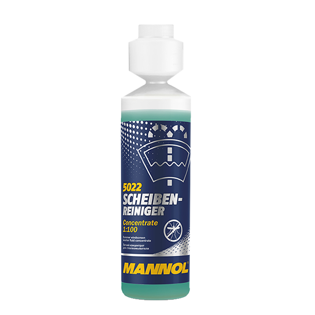 MANNOL 5022 Scheibenreiniger-Konzentrat 1:100 / 250 ml .