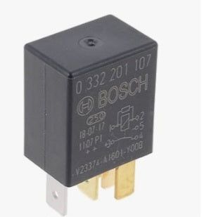 Relais BOSCH 0 332 201 107 Miniatur Relais / Wechsler 5 polig / Ersatz für Royal Enfield 411, 650 etc.