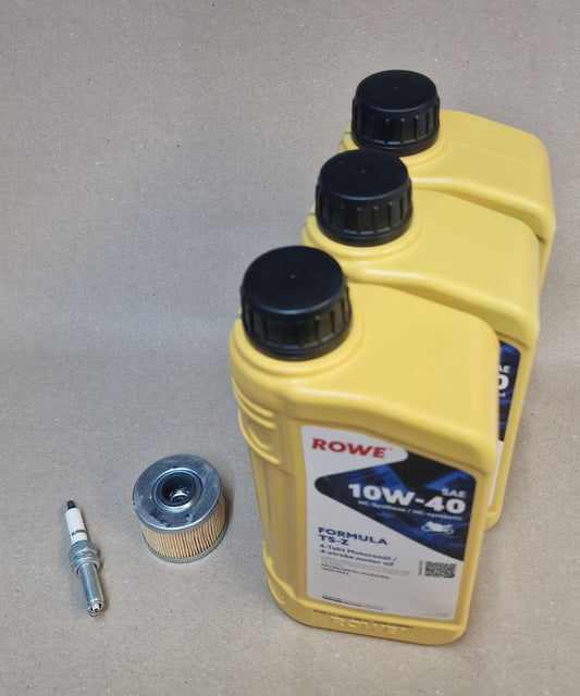 Service Kit ROWE Royal Enfield Himalayan 450 / Guerrilla 450 SAE 10W-40 Ölwechsel Set
