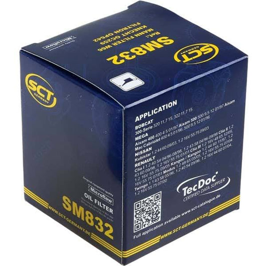 Ölfilter SCT SM832: Honda z.B Transalp, Kawasaki, Suzuki, Yamaha