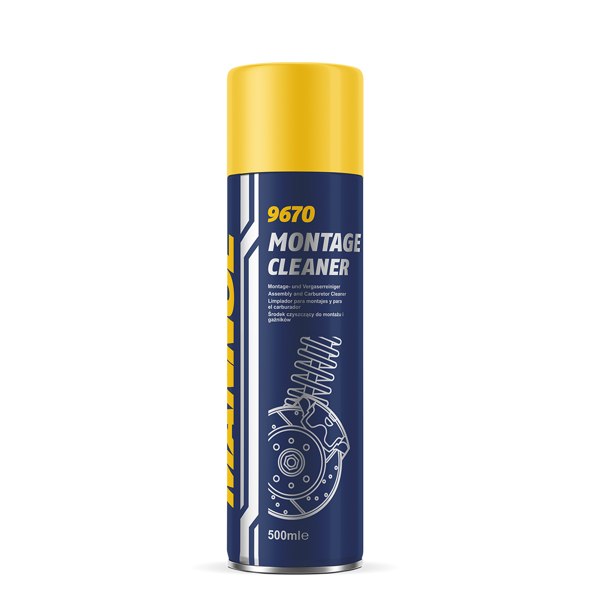 MANNOL 9670 Montage Cleaner / Entfetter Spray 500ml
