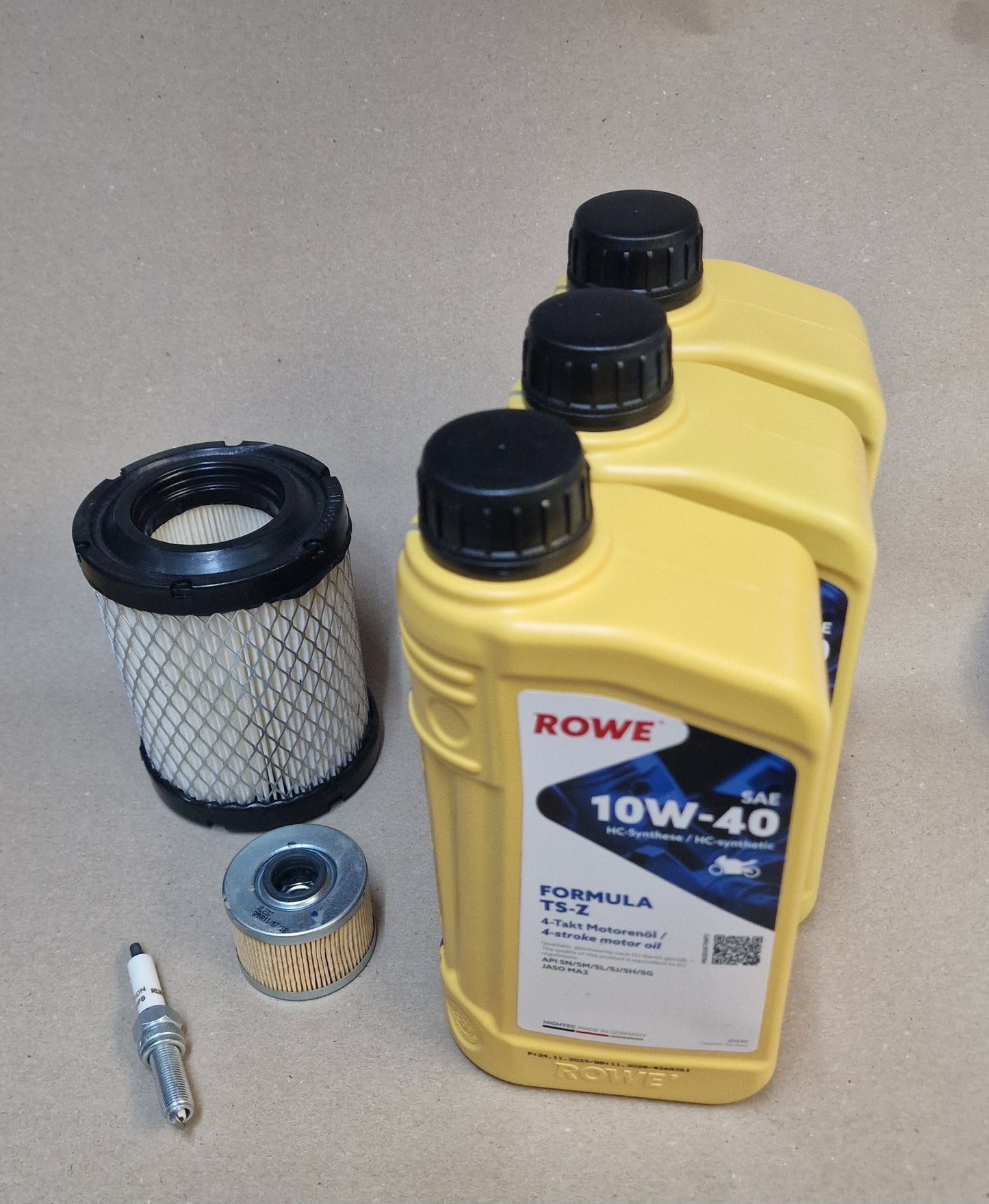 Service Kit ROWE Royal Enfield Himalayan 450 / Guerrilla 450 SAE 10W-40 Ölwechsel Set