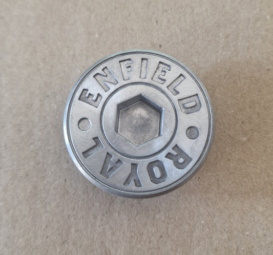 Royal Enfield 650er Modelle: Schraube im linken Motorseitendeckel: blank oder schwarz