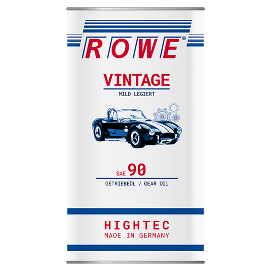 ROWE HIGHTEC VINTAGE SAE 90 / Mild legiertes Getriebeöl auf Mineralölbasis .