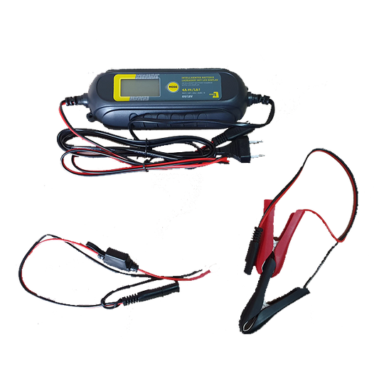 Ladegerät Auto & Motorrad 6V / 12V: Gel - AGM - Nass 6 - 12 V,  4A / 1A