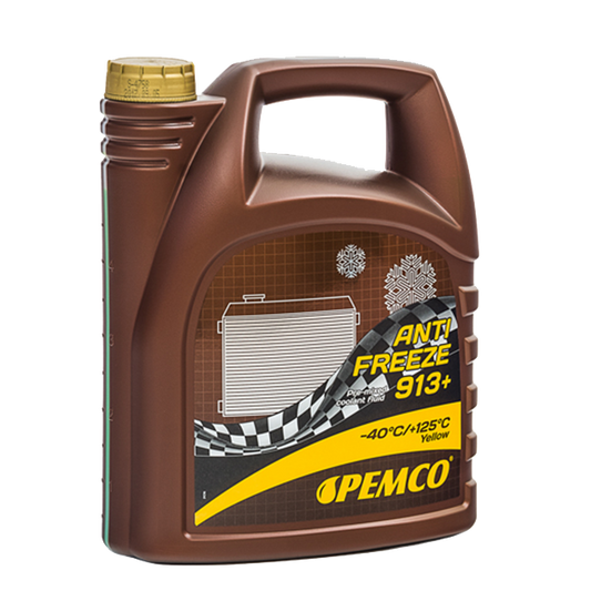 PEMCO 913+ Kühlerfrostschutz gelb - ReadyMix -40° / 5 Liter .