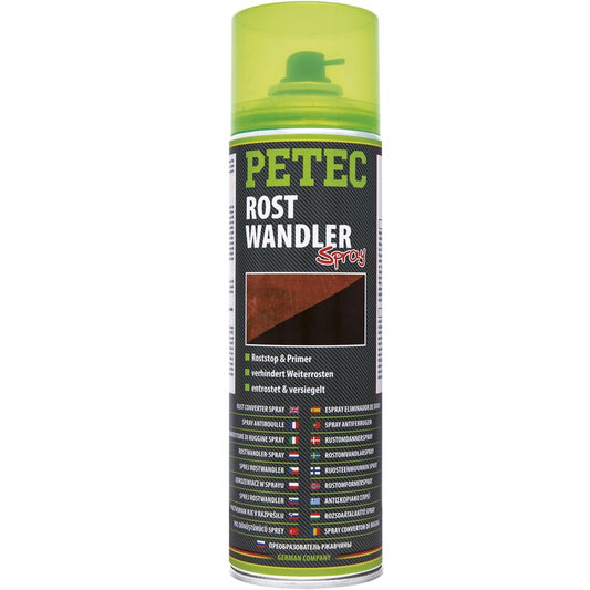 PETEC 70040 Rostwandler Spray 500 ml überlackierbar .